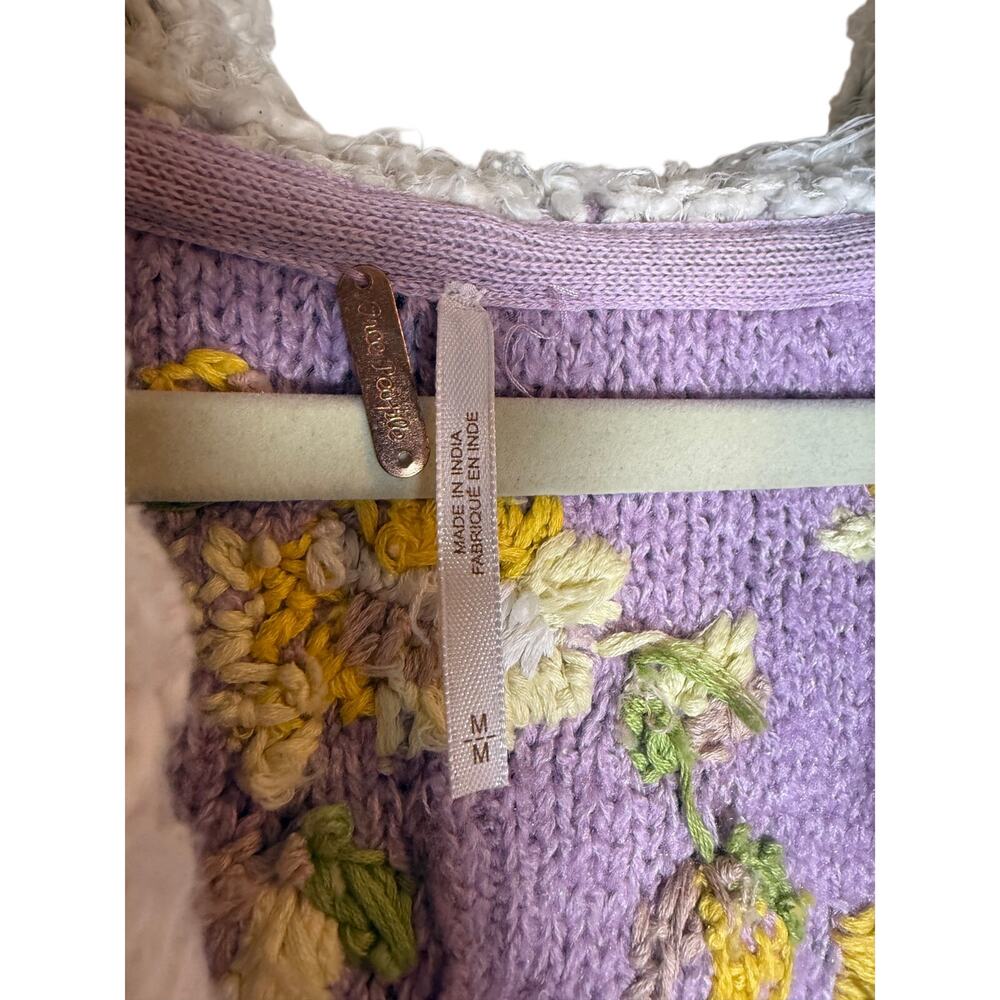 Free People Buttercup Pullover Sweater Sz. M - Picture 8 of 12